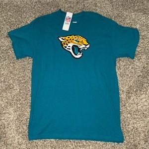 NFL Jacksonville Jaguars Turquoise Blue T-Shirt